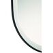 Sara 36 X 24 inch Black Mirror